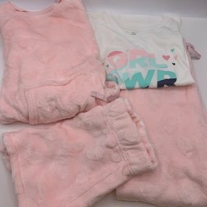 BCBG Girls Kids Sleep Pajama PJ Set 4-Piece
